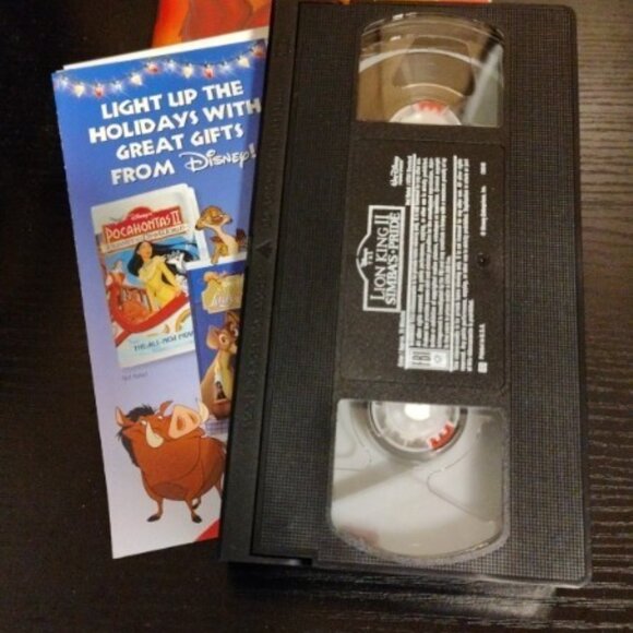 Disney The Lion King II Simba’s Pride VHS - Picture 3 of 3